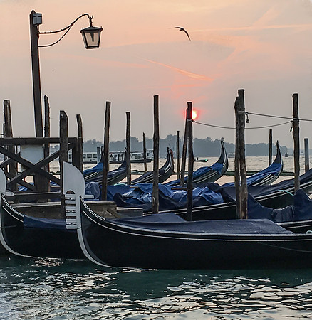 Gondolas near San Marco