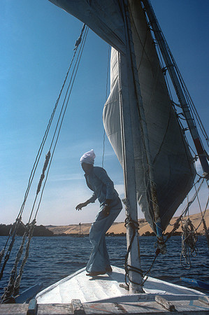 Felucca, Aswan, Egypt
